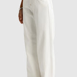 Willow Denim Wide Leg Jean White