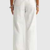 Willow Denim Wide Leg Jean White