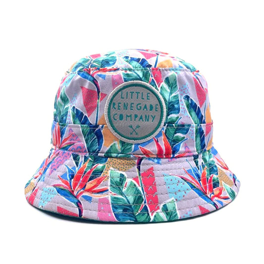 The Little Renegade Company - PARADISE REVERSIBLE BUCKET HAT
