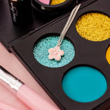 Pink Flower Necklace