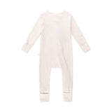 Rib Day or Night Onesie - Oat