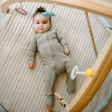 Rib Day or Night Onesie - Sage