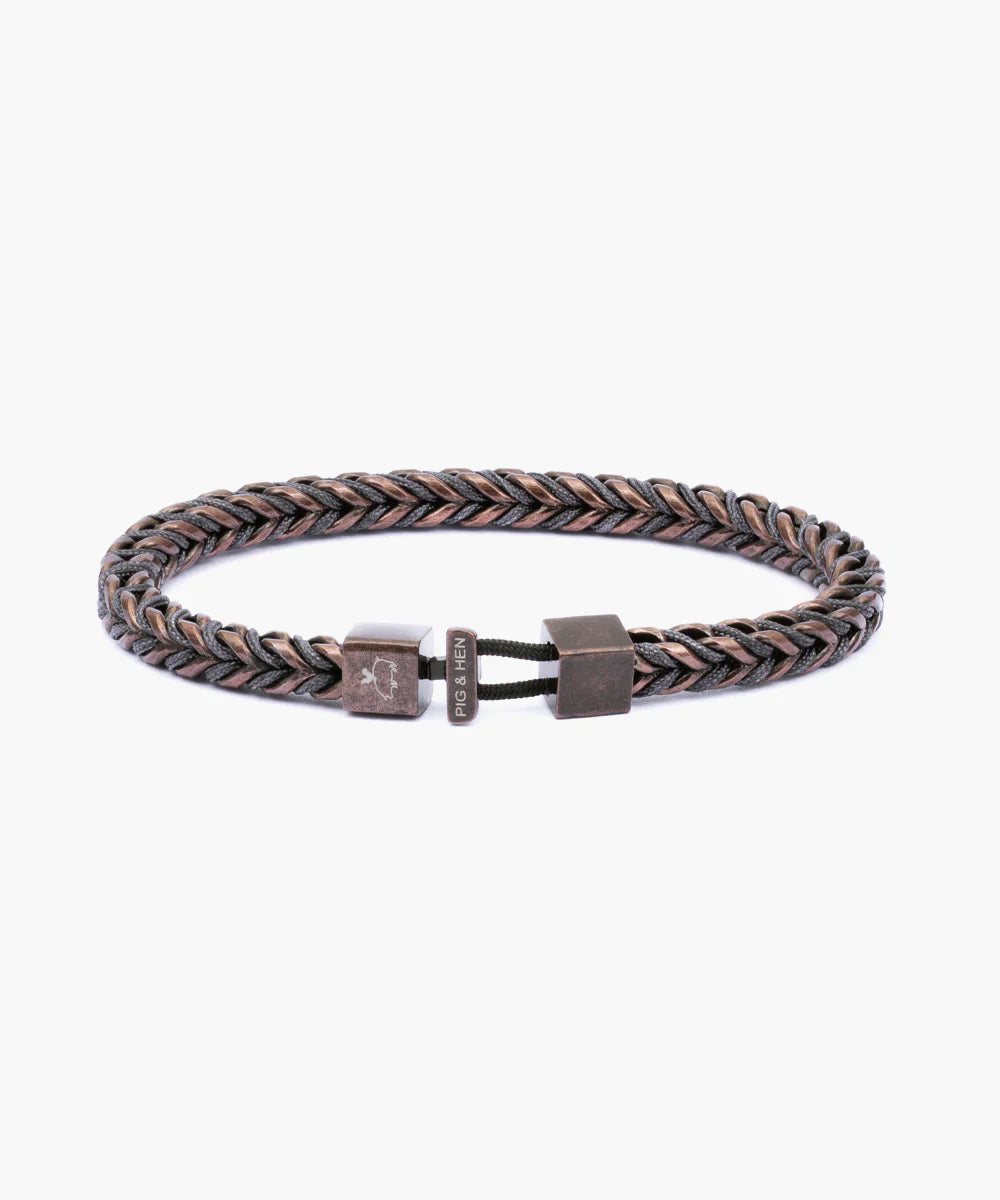 Pig + Hen - Catena Foxtail Bracelet