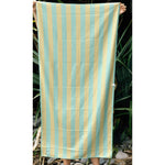 Salty Shreds - Stay stoked waffle microfiber sand free beach towel