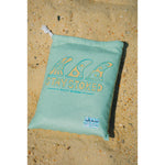 Salty Shreds - Stay stoked waffle microfiber sand free beach towel