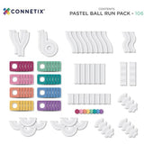 Connetix Magnetic Tiles - Rainbow Ball Run Pack 92 pc