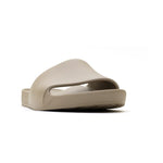 front views of taupe slides