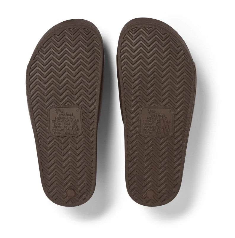 back of brown slides