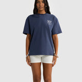 Resort Graphic T Shirt Harbour Blue
