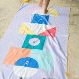 PLAYTOWELS - L (180 X 100CM) - HOPSCOTCH
