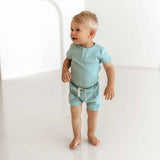 Snuggle Hunny - Sage Shorts