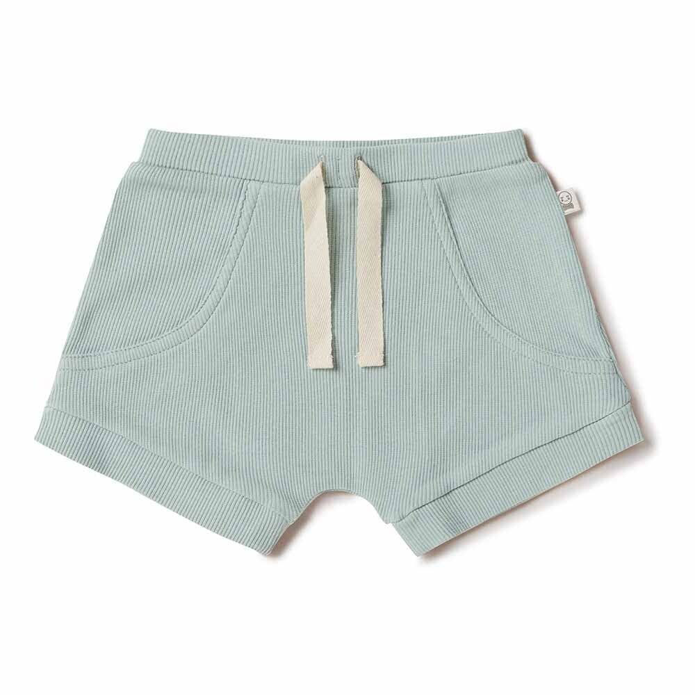 Snuggle Hunny - Sage Shorts