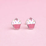 Tea Party Cupcake Earrings - Bunny Box