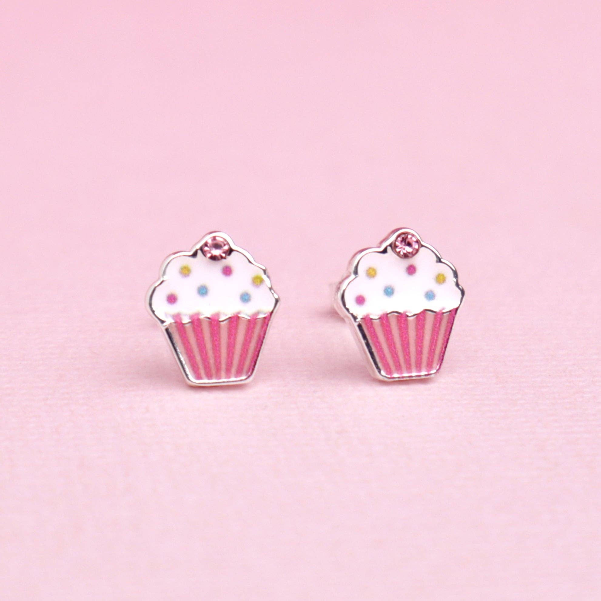 Tea Party Cupcake Earrings - Bunny Box