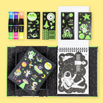Tiger Tribe - Neon Colouring Set - Outer Space