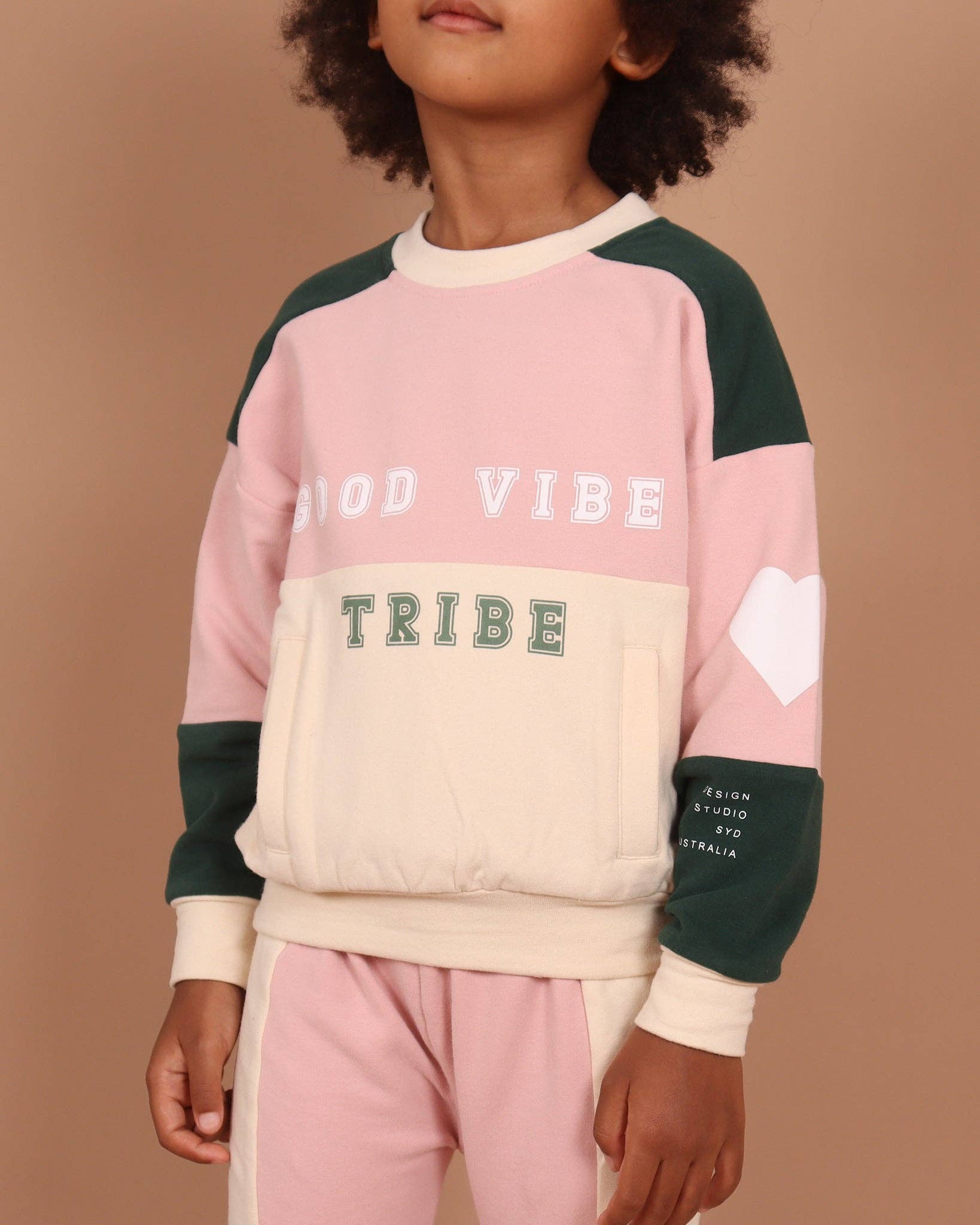 Tiny Tribe - Good Vibe Tribe Girl Sweat Top