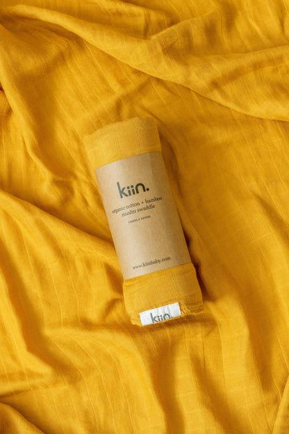 Kiin: Organic Swaddle: Morocco Amber