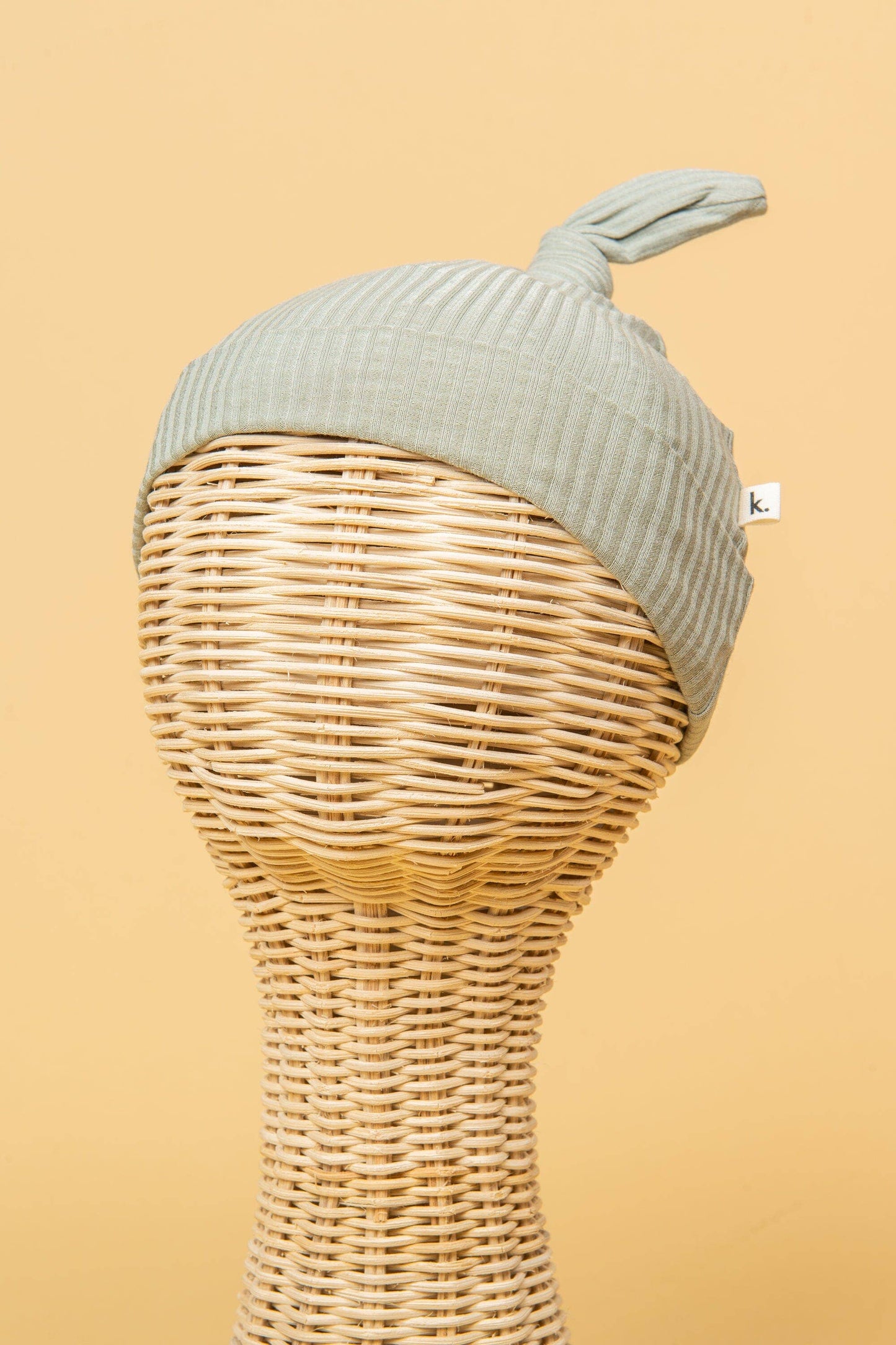 Kiin Baby - Bamboo Stretch Beanie: Caramel