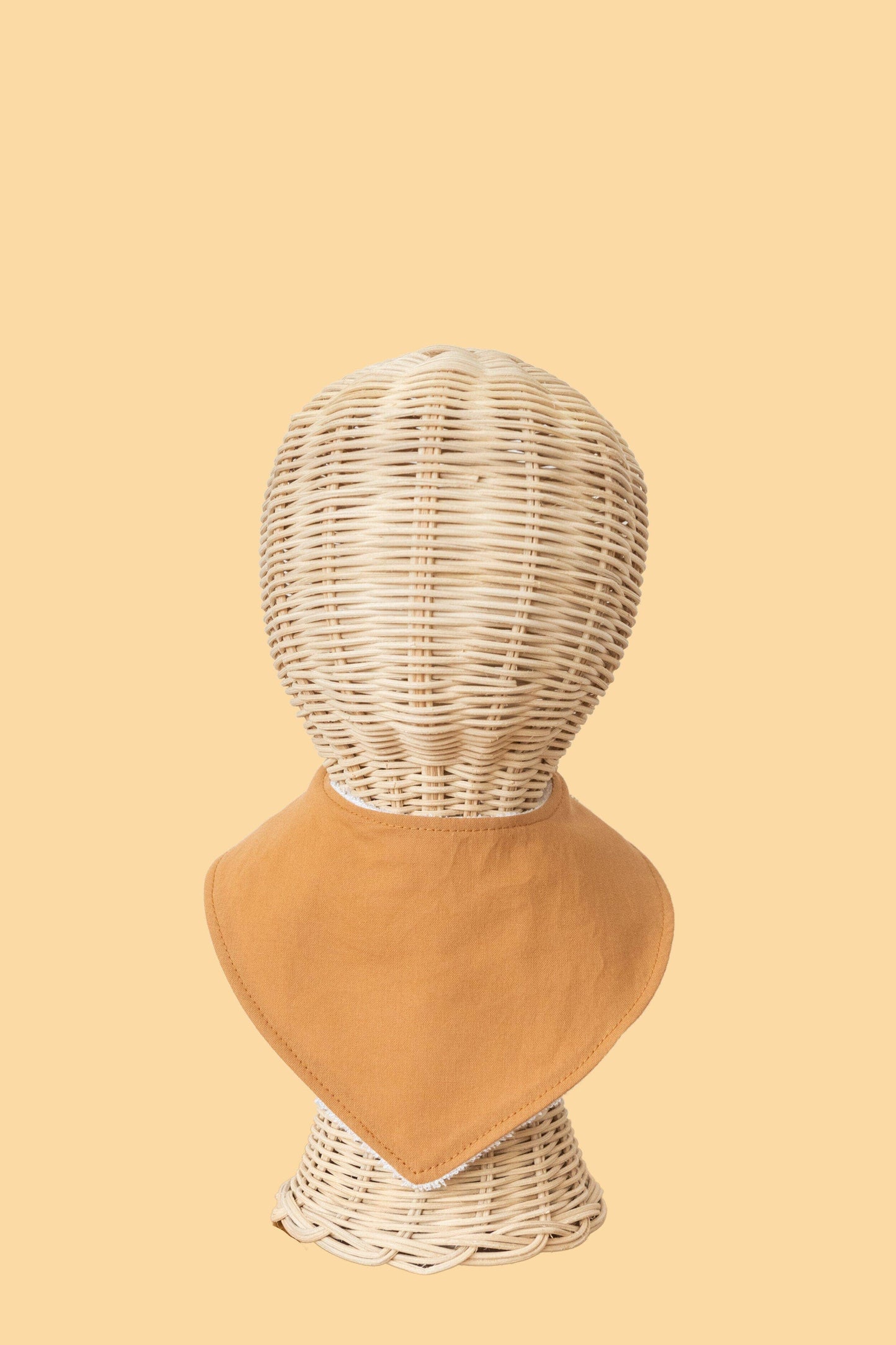 Kiin Baby - Dribble Bib: Golden Tan