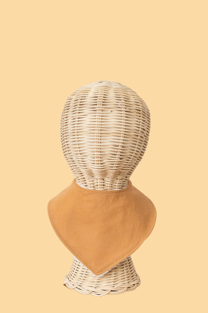 Kiin Baby - Dribble Bib: Golden Tan