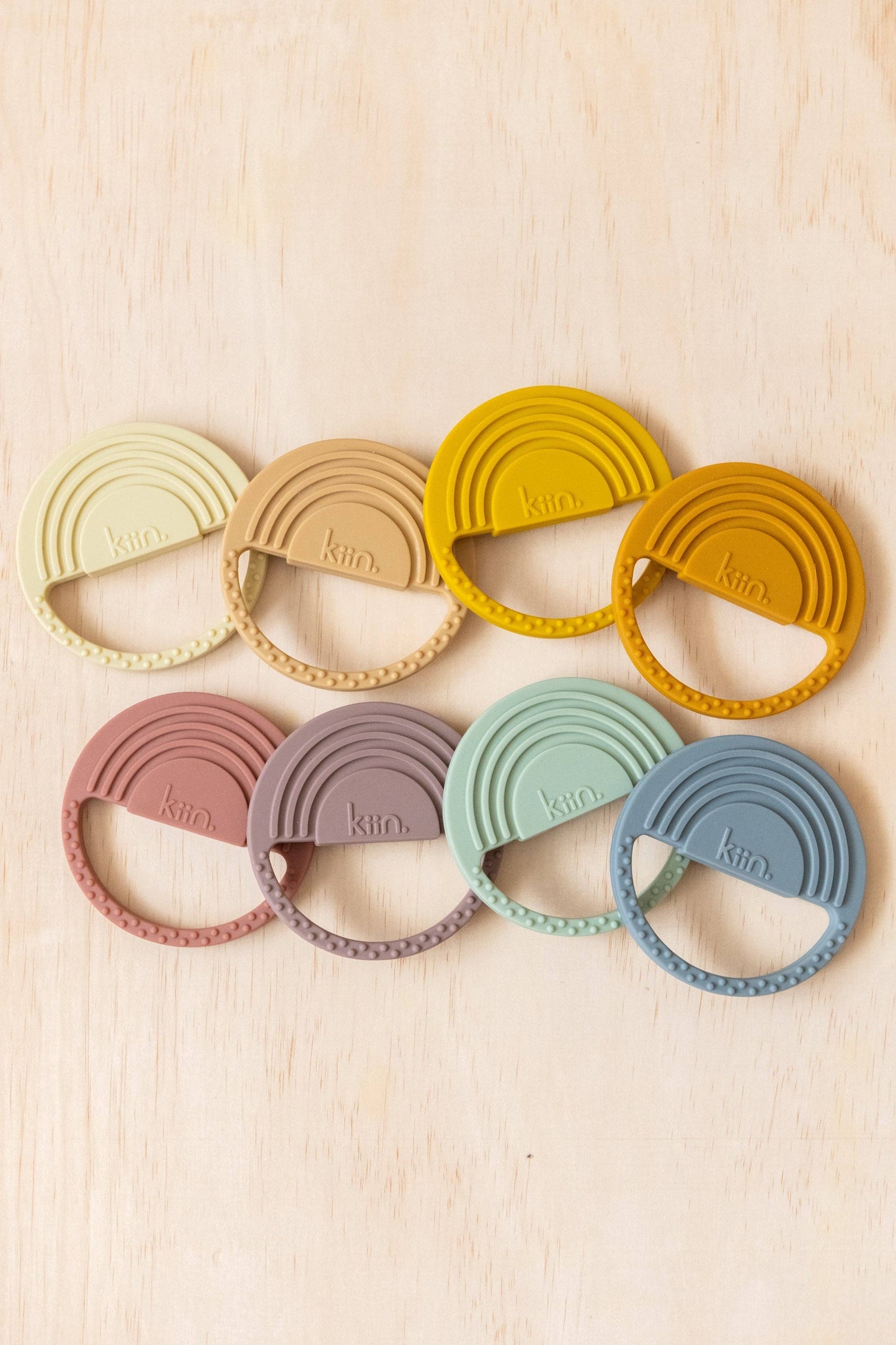 Kiin Baby - Rainbow Silicone Teether: Cloud