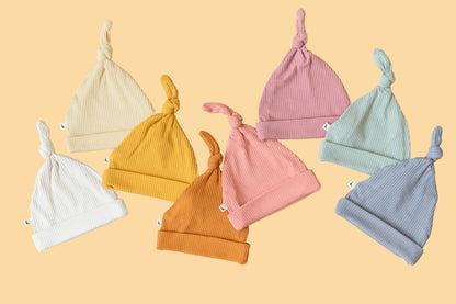 Kiin Baby - Bamboo Stretch Beanie: Caramel