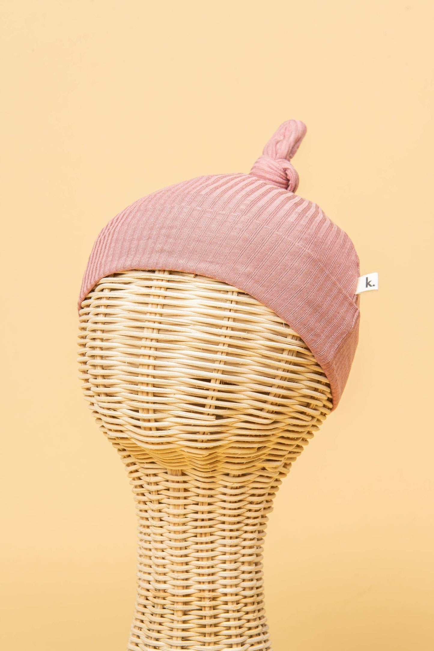 Kiin Baby - Bamboo Stretch Beanie: Caramel