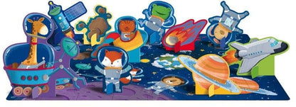 Sassi Space 3D Puzzle & Book Set, 40 pcs