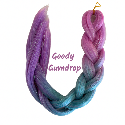 Poppet Locks - Goody Gumdrop braiding hair - 24 Inch - 100g