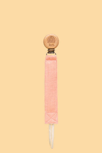 Kiin Baby - Cotton Dummy Clip: Wattle