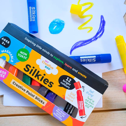 My Creative Box - Silkies Paint Sticks | Set of 12
