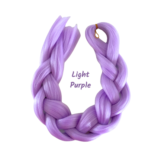 Poppet Locks - Light Purple braiding hair - 24 Inch - 80g
