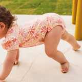 Kynd Baby - Frilled Short Sleeve Bodysuit - Palm Cove