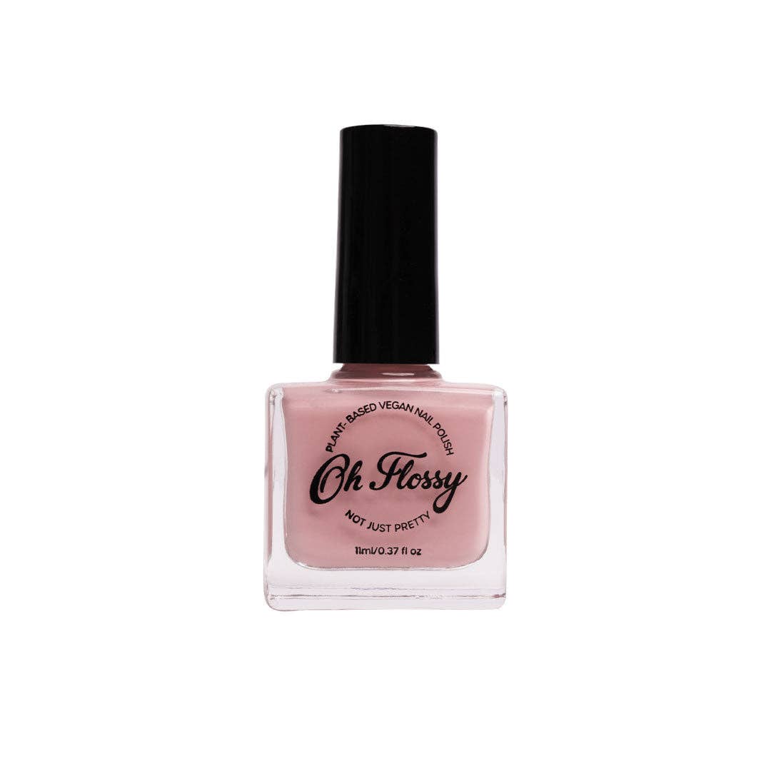 Oh Flossy Nail Polish: Brave - Cream Pink