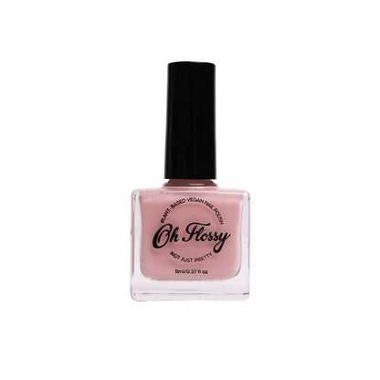 Oh Flossy Nail Polish: Brave - Cream Pink