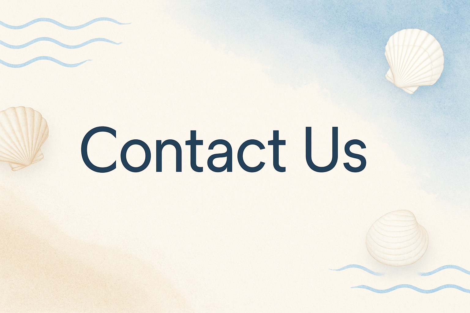 contact us