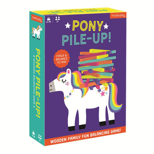Mudpuppy Pony Pile Up Balancing Game