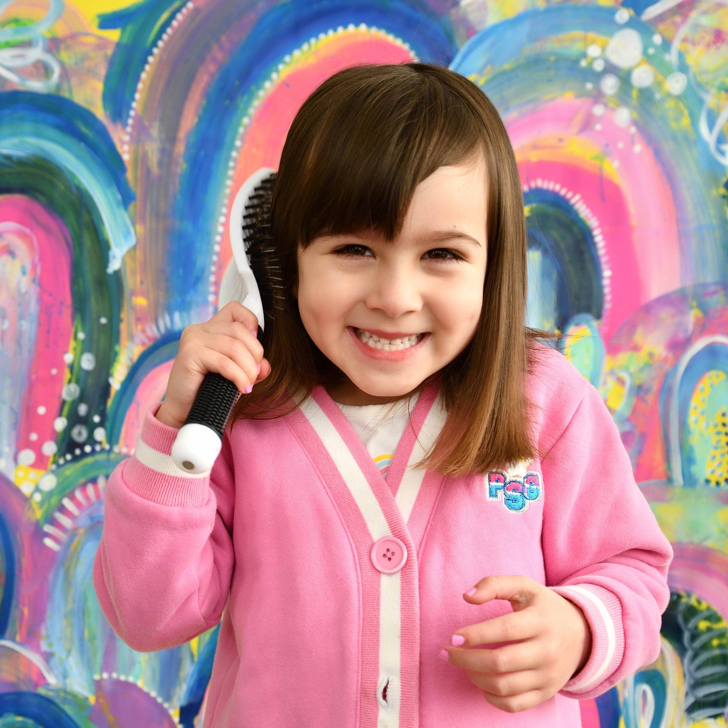 no nasties kids - Detangler Hair Tamer Brush Aqua