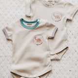 Bencer & Hazelnut - Tiny Paleontologist Bodysuit/Tee - Bright