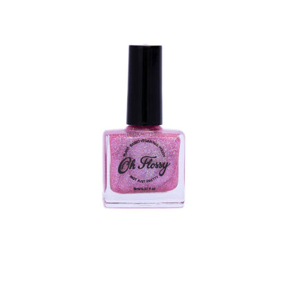 Oh Flossy Nail Polish: Brave - Cream Pink
