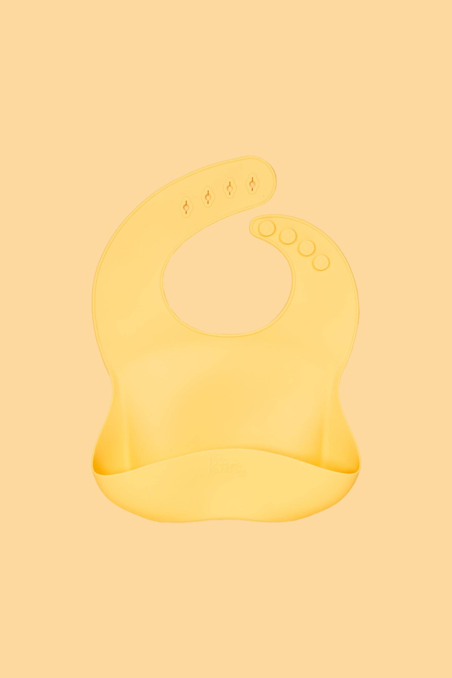 Kiin Baby - Silicone Bib: Lilac