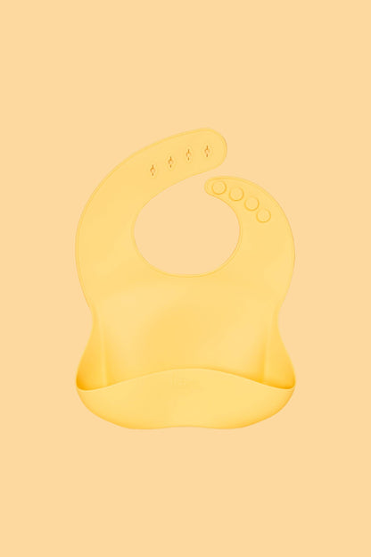 Kiin Baby - Silicone Bib: Lilac