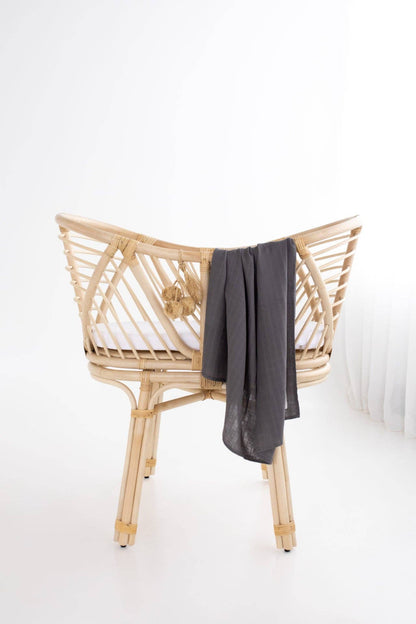Timber Tinkers - Stay Wild My Child Smoke Muslin Swaddle