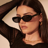 Mardi Oval  Retro Sunglasses
