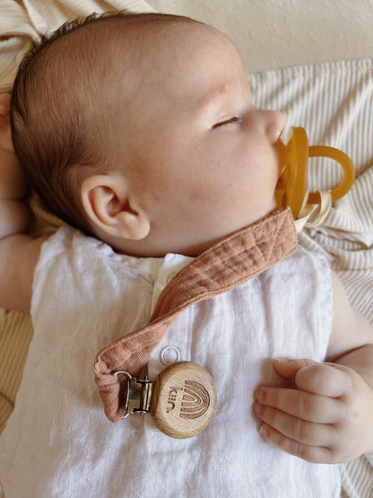 Kiin Baby - Cotton Dummy Clip: Cloud
