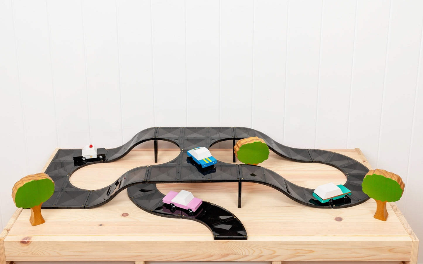 Connetix Magnetic Tiles - Ramps & Intersections Pack 16 pc