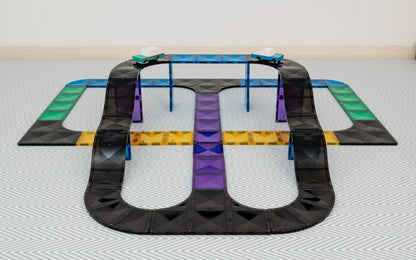 Connetix Magnetic Tiles - Ramps & Intersections Pack 16 pc