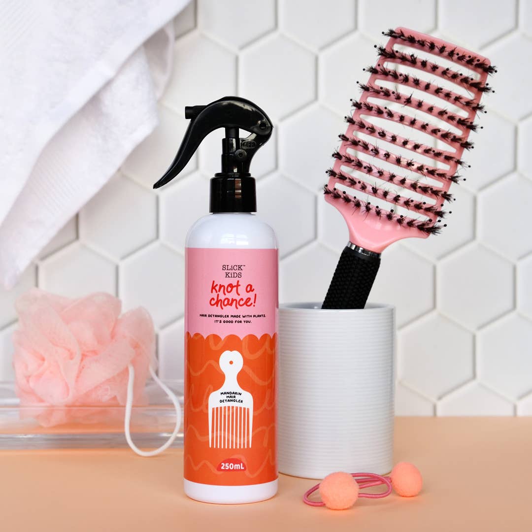 no nasties kids - Natural Plant Based Hair Detangler in Mandarin and Grape