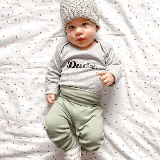 Bespoke Baby - Green Pants: 000 | 0-3 Months