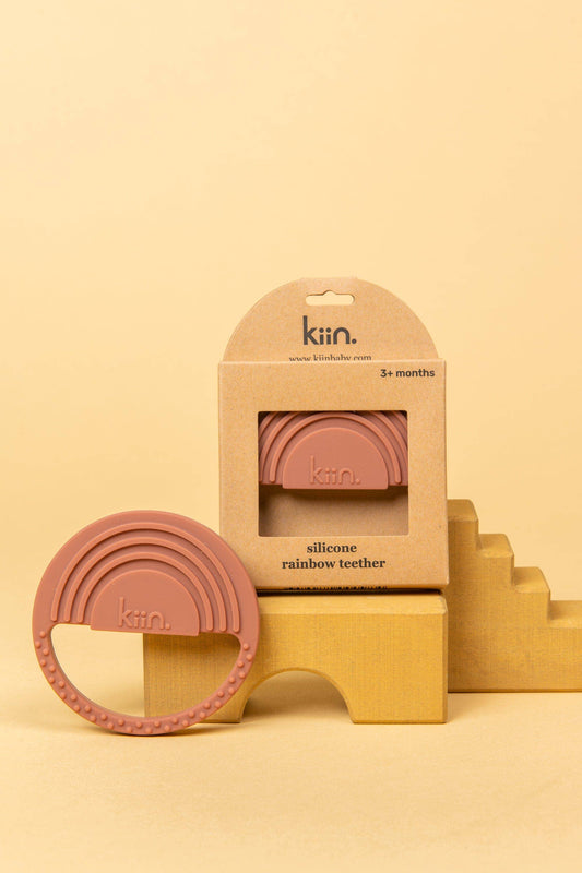 Kiin Rainbow Silicone Teether